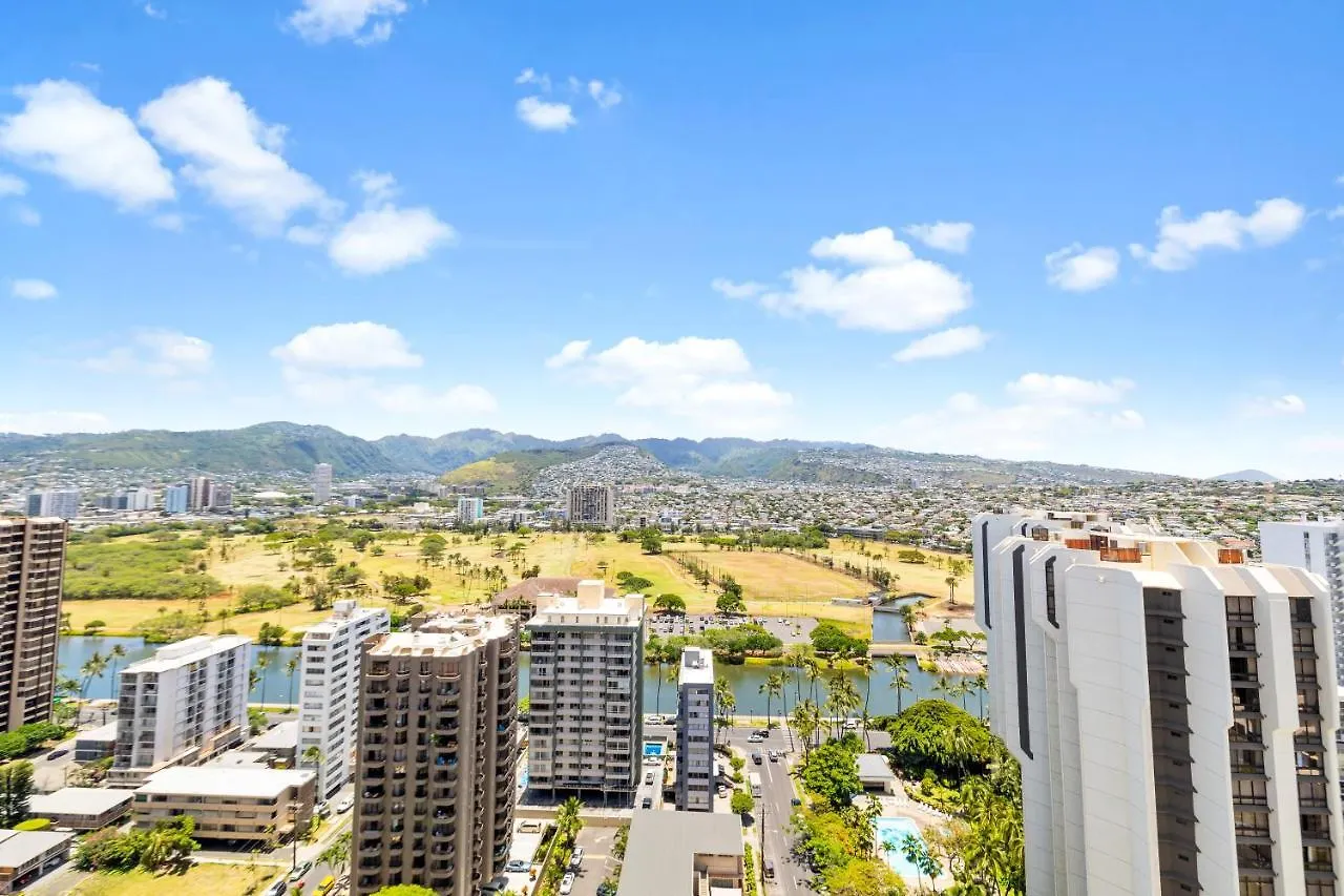 Apartment Beautiful Mountain Views & Steps To Waikiki Beach Honolulu